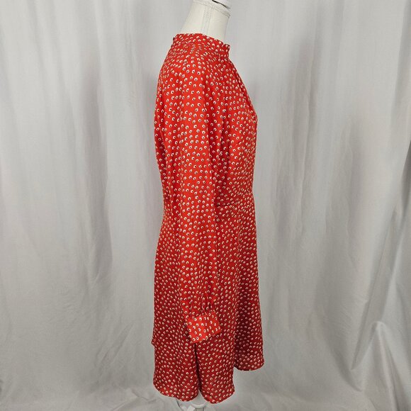 Banana Republic - Size: 12 - Vibrant Red Dress - Picture 3 of 8